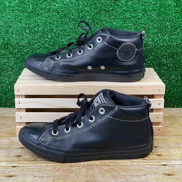 Converse Shoes - Converse Allstar Hi Top Shoes Black Kid's 4Y (5.5W)